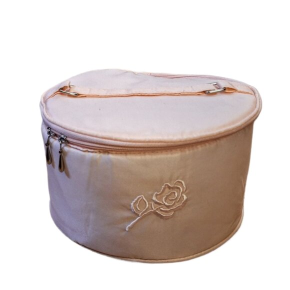 ABC Triangle Mastectomy Large Breast Form ZIPPERED TRAVEL CASE ONLY Pink - Picture 1 of 4